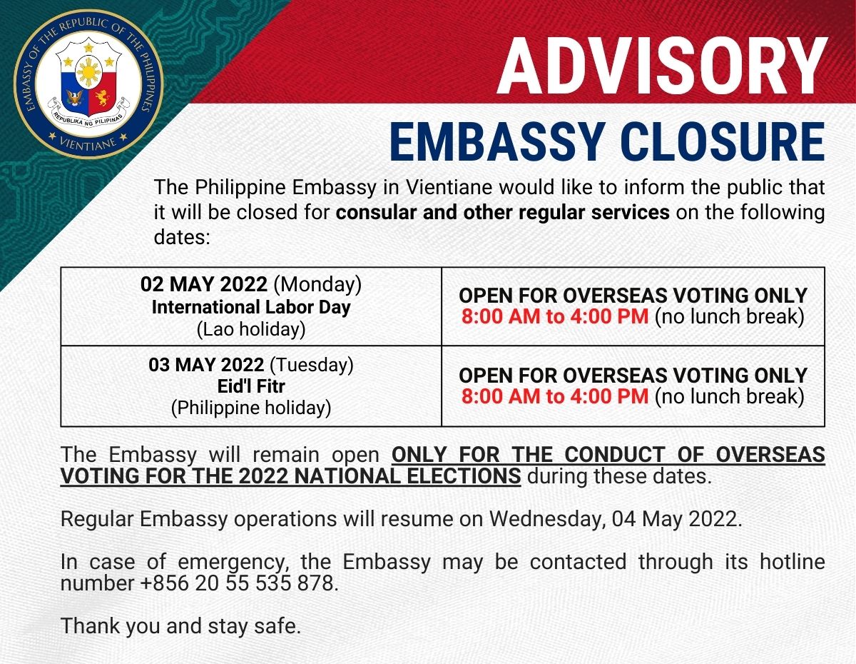 2022 05 02 and 05 03 EMBASSY CLOSURE 1