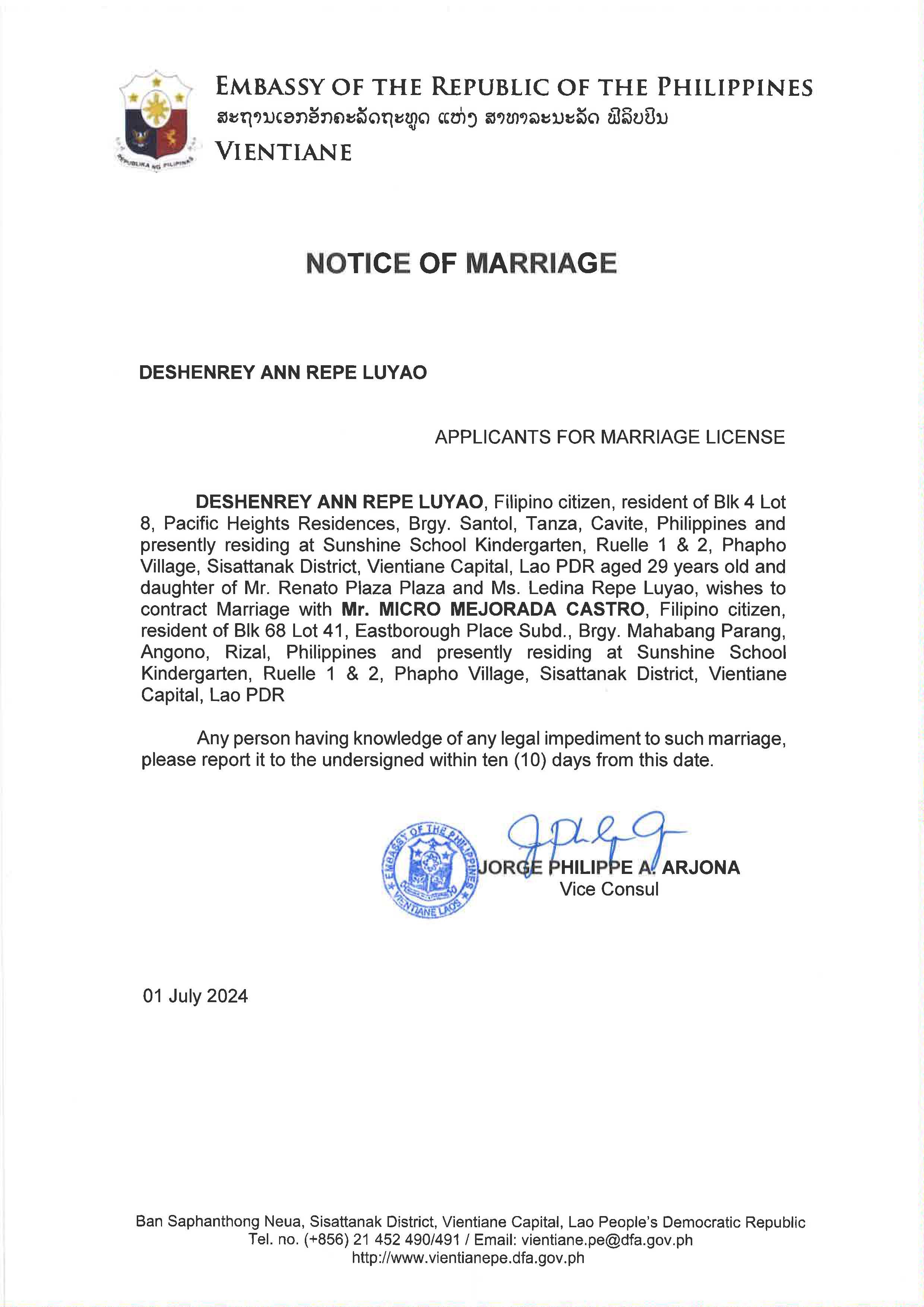 castro.luyao.notice of marriage.01jul2024 Page 2