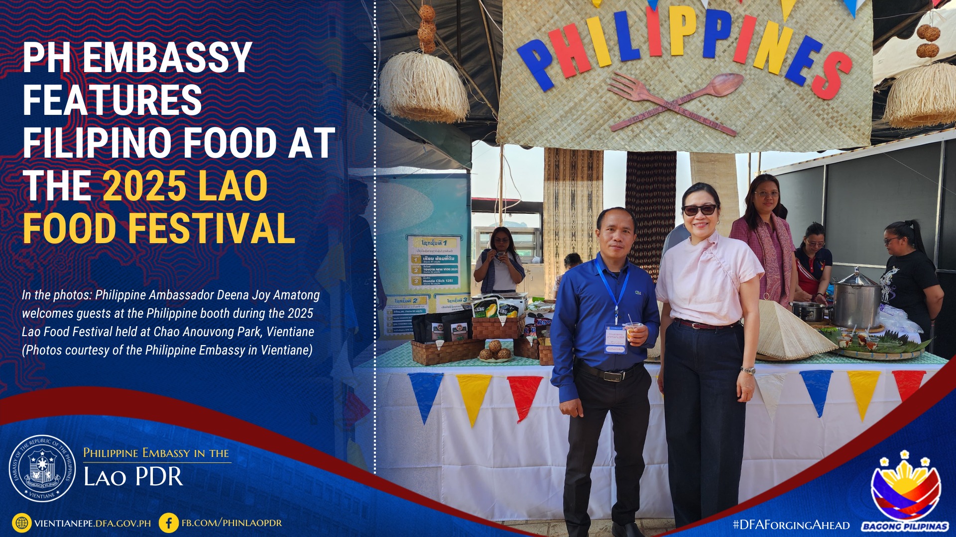 Lao Food Festival Joomla 1